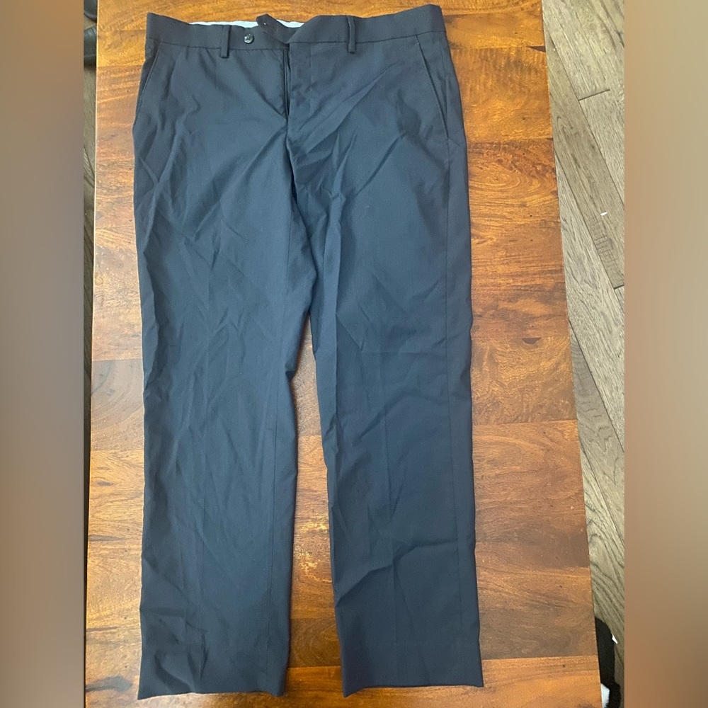 Men Blue Dress pants 36in preown louis philippe